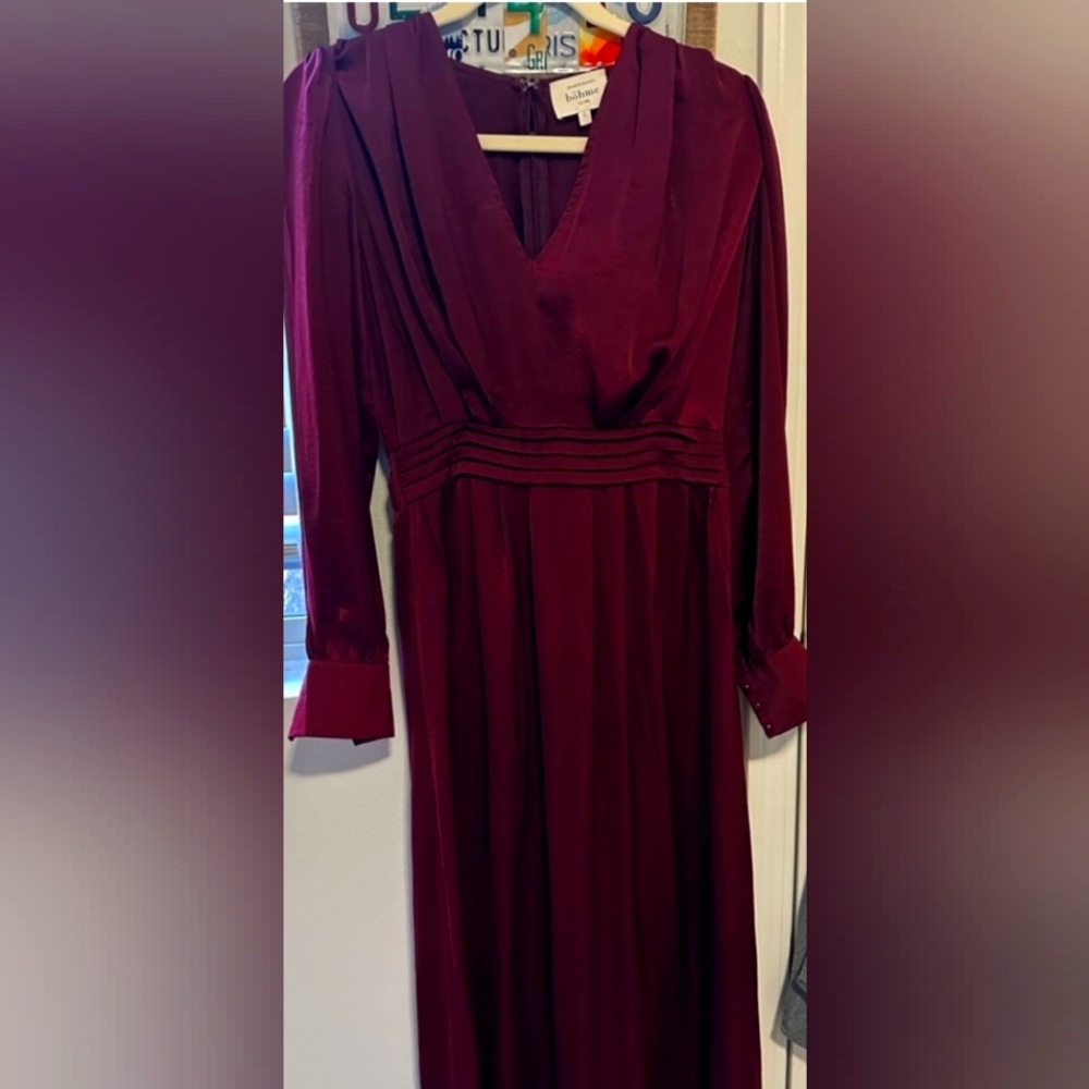 Bohme Satin Maxi dress